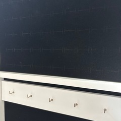 【値下げOK】アクセサリー収納つき全身鏡の画像