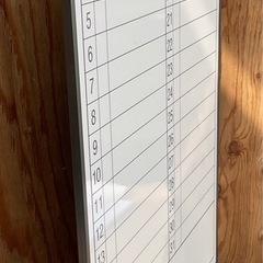 KOKUYO コクヨ ホワイトボード マンスリーボード 月間予定表 FB-32MWD 中古の画像