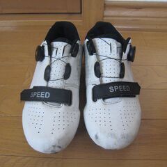 自転車用ビンディングシューズ　サイズ41（26cm）　SPEED