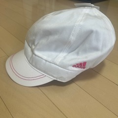 未使用　adidas キャップ帽子　紫外線カット　