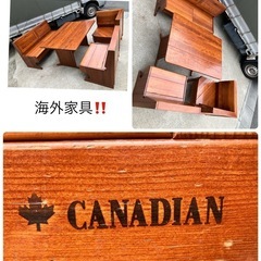 輸入品‼️【CANADIAN 】ダイニングセット