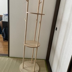 コートハンガー　ポールハンガーの画像