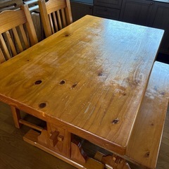 《 差し上げます 》☆中古品☆ 食卓机