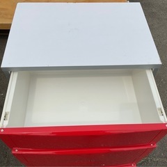 アイリスオーヤマ 4段 ハイブリッドチェスト HC-040 幅592×奥行395.5×高さ800mm の画像