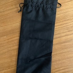 黒い布袋（新品、未使用）をお譲りします