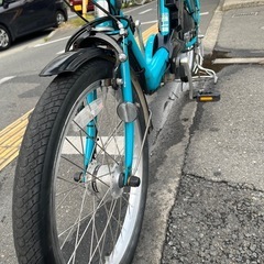 中古Panasonic電動アシスト自転車　8Ah の画像
