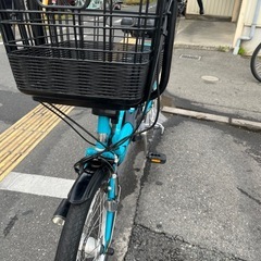 中古Panasonic電動アシスト自転車　8Ah の画像