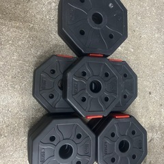ダンベル 1.25×7  2.5×1 計11.25　キロ バーベ...