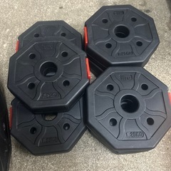 ダンベル 1.25×7  2.5×1 計11.25　キロ バーベル 筋トレ の画像