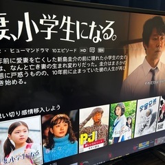Panasonic 49型TVの画像