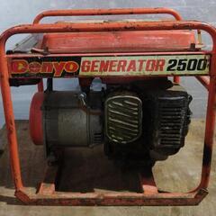 Denyo デンヨーパワー2500 エンジン発電機 中古品 13,000円の画像