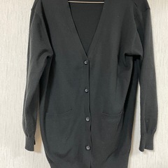 ブラック カーディガン