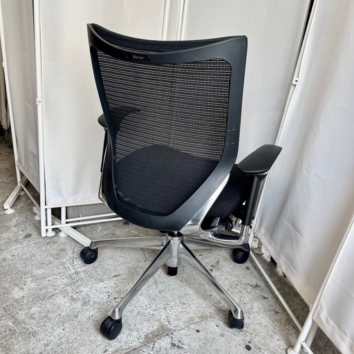 《売約済》オカムラ バロン チェア okamura baron オフィスチェア デスクチェア ワークチェア OAチェア メッシュチェア ブラック 椅子 在宅ワーク テレワーク ゲーミングチェア 高機能チェア 椅子 ローバック