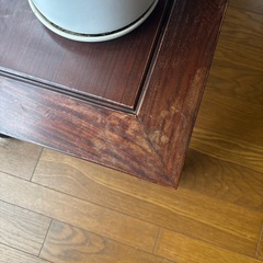 中華テーブル＆椅子セットの画像