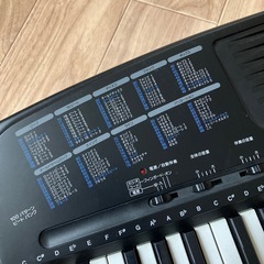 カシオ 電子キーボードの画像