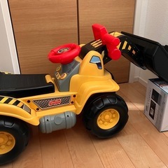 ホイルローダーの乗り物の画像