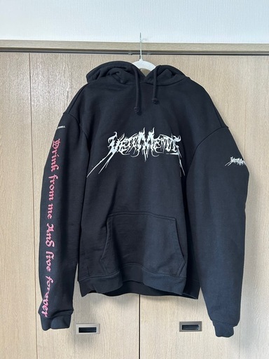 VETEMENTS ヴェトモン パーカー ブラック TFD S