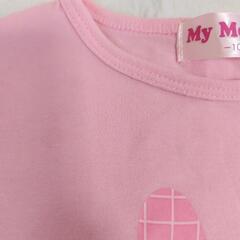 マイメロディ　Tシャツ　ピンク色　100cmの画像