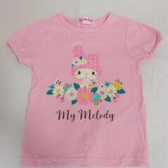 マイメロディ　Tシャツ　ピンク色　100cm