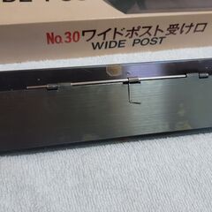 ワイド　ポスト　受け口　郵便受け　埋め込みポスト　ステンレスの画像