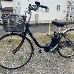 激安‼️パナソニック電動アシスト自転車26インチ ビビ•DX 2017年 バッテリー16Ah の画像