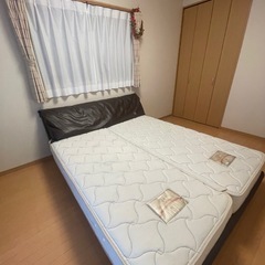 シーリーモノグラム6000のベッドです
