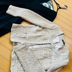 ワンピース　ジャケット　ヒールの画像