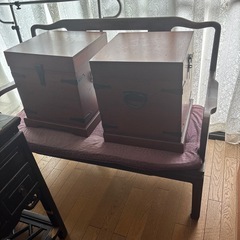 中華テーブル＆椅子セットの画像