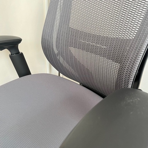 《売約済》【武蔵小山】 okamura Sylphy オカムラ OAチェア PCチェア 椅子 ハイバック ヘッドレスト オフィスチェア デスクチェア ワークチェア メッシュチェア 高級チェア 在宅ワーク テレワーク ゲーミングチェア チェア グレー 椅子