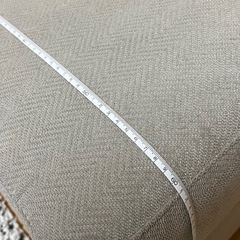【無料・引き取り限定】グレーのオットマン（長野県麻績村）の画像