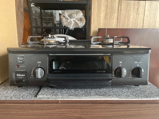 ガスコンロ No.6046 都市ガス 2019年製 リンナイ KG34NBER ※グリル