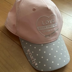 ⭐︎ピンクかわいいキャップ　小学生中〜高学年以上　調整できます