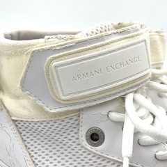 箱あり　ARMANI EXCHANGE スニーカー 26.0 シューズクリーニング済みの画像