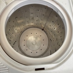 決まりました！二層式洗濯機の画像