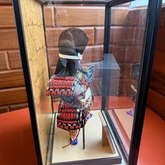 アンティーク インテリア 五月人形 吉宝 作の画像