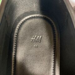 H&M 44 コインローファー レザー ビジネスシューズ　28.5cmの画像