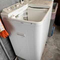 決まりました！二層式洗濯機の画像