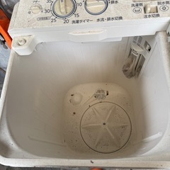 決まりました！二層式洗濯機の画像