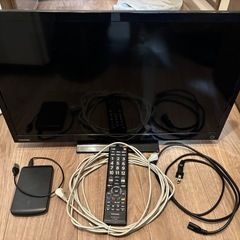 TOSHIBA REGZA 24インチ液晶テレビ 24S12 HD込み