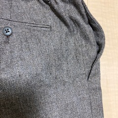 ユナイテッドアローズグリーンレーベル　スラックスパンツ　M　 ライトブラウンの画像