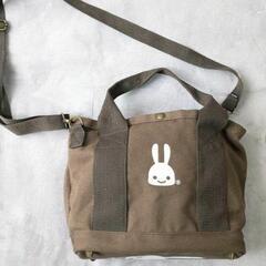 美品 CUNE お散歩バッグ ショルダーバッグ ウサギ
