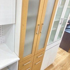 【トレファク高槻店】取りに来られる方限定！2枚扉食器棚のご紹介です！