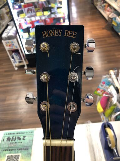 【ジャングルジャングル石津店】HONEY BEE ハニービー アコースティックギター フォークギタータイプ F-15 BLS 堺市 石