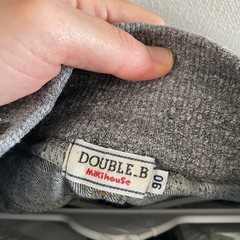 【6/10まで出品】DOUBLE.B デニムパンツ 90サイズの画像