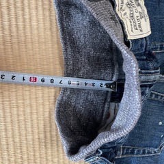 【6/10まで出品】DOUBLE.B デニムパンツ 90サイズの画像