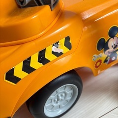 ミッキークレーン　乗り物玩具の画像