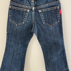 【6/10まで限定出品】DOUBLE.B デニムパンツ 90cmの画像
