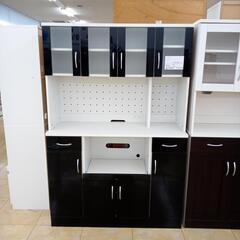 ★ジモティ割あり★  レンジボード 白✕黒 H178×D45×W...