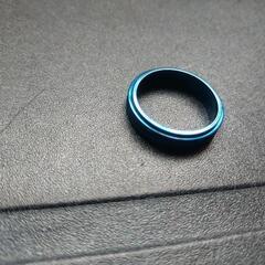 蒼い指輪の画像