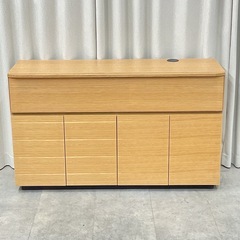 KE-39【新入荷　アウトレット品】志岐インテリア　ムーヴ120NA AVキャビネット　ナチュラルの画像